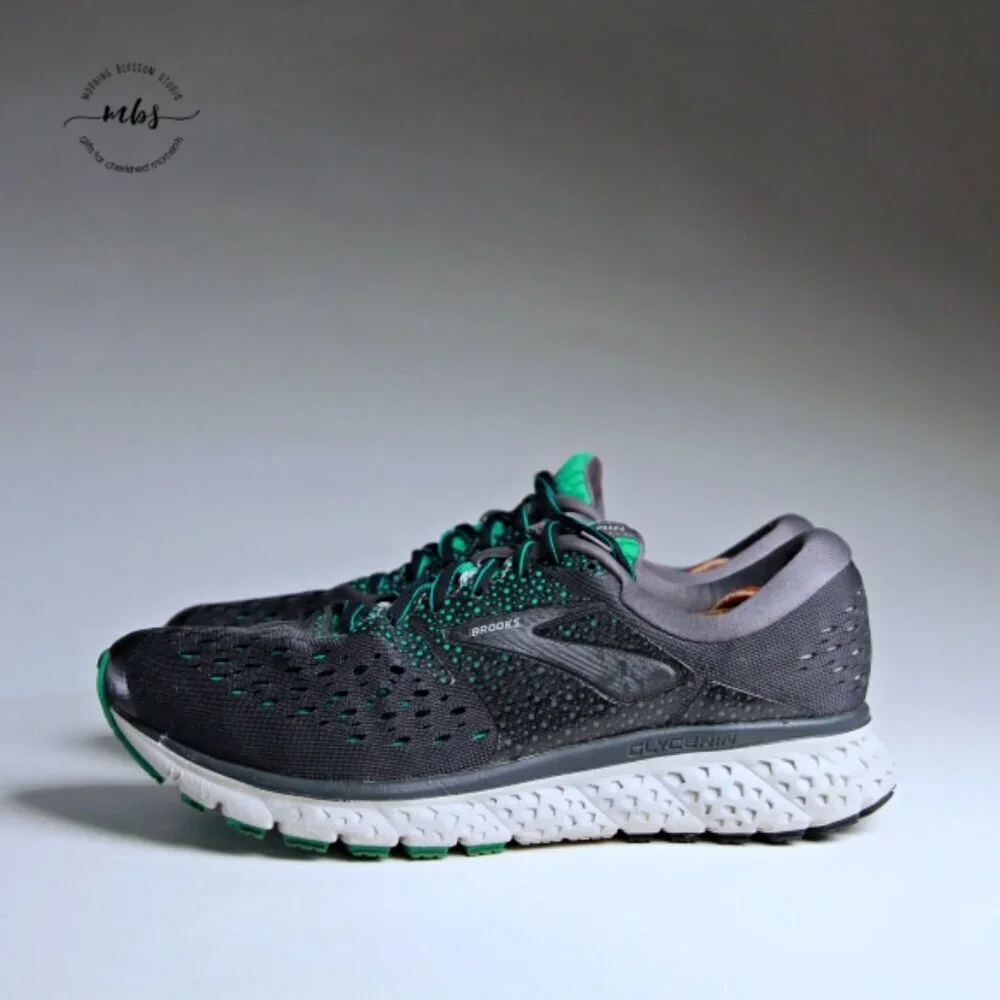 Brooks Glycerin 16 Running Shoes Black Womens‎ 9